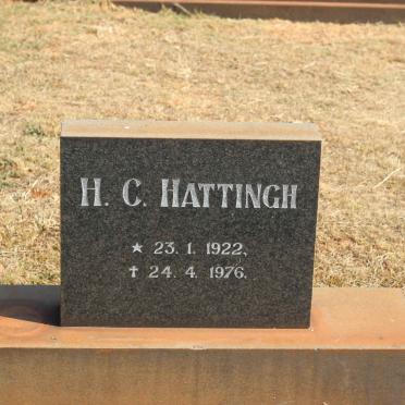 HATTINGH H.C. 1922-1976
