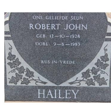 HAILEY Robert John 1928-1983