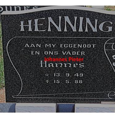 HENNING Hannes 1949-1988