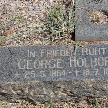 HOLBORN George 1894-1975