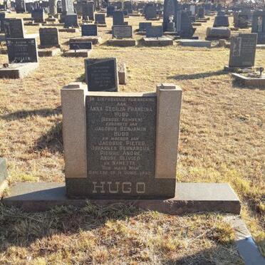 HUGO Anna Cicilia Francina nee KEMPEN -1953