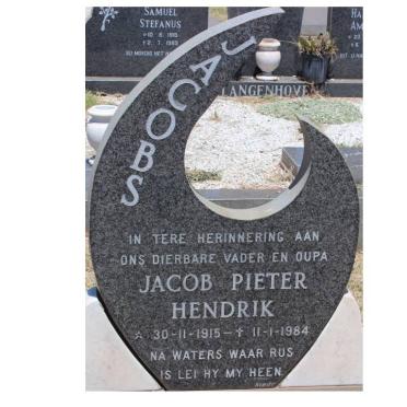 JACOBS Jacob Pieter Hendrik 1915-1984