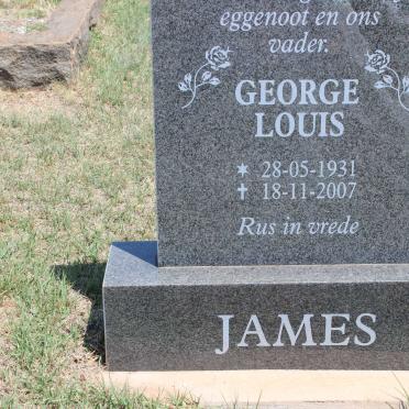 JAMES George Louis 1931-2007
