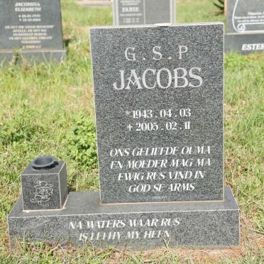 JACOBS G.S.P. 1943-2005