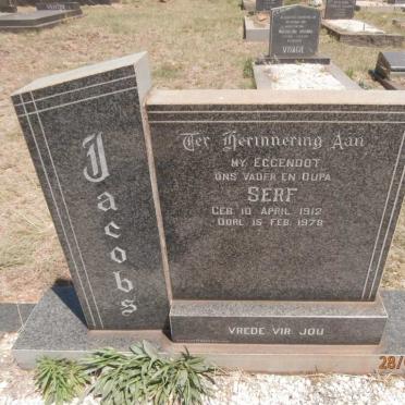 JACOBS Serf 1912-1978