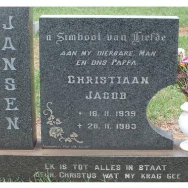 JANSEN Christiaan Jacob 1939-1983