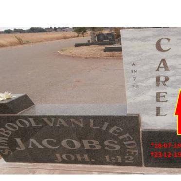 JACOBS Carel 1926-1987