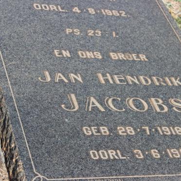 JACOBS Susanna Catharina nee KOK 1887-1962 :: JACOBS Jan Hendrik 1916-1967