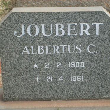 JOUBERT Albertus C. 1908-1961