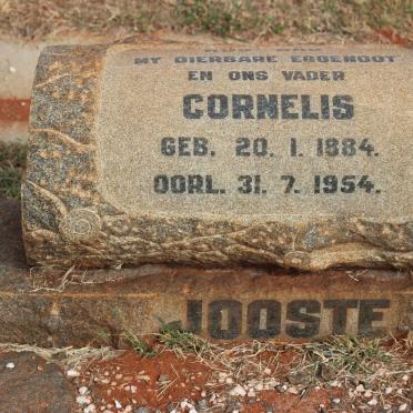 JOOSTE Cornelis 1884-1954