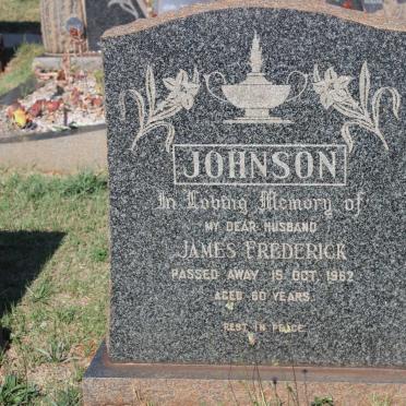 JOHNSON James Frederick -1962