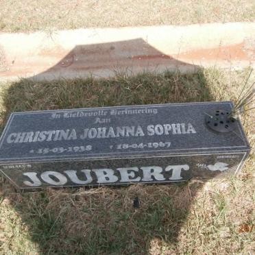 JOUBERT Christina Johanna Sophia 1938-1967