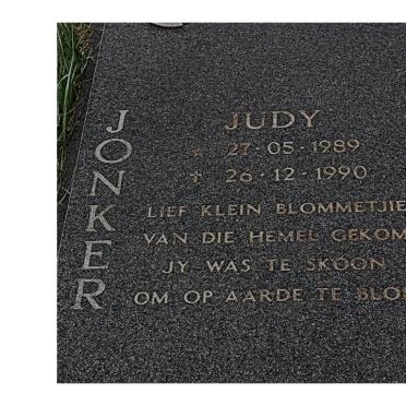 JONKER Judy 1989-1990