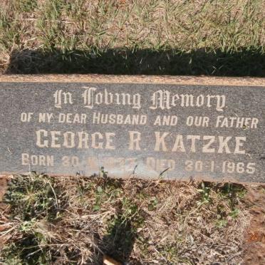 KATZKE George R. 1927-1965