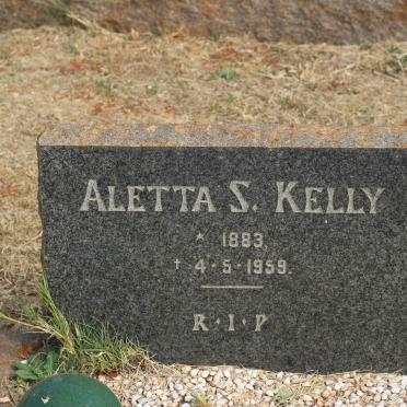 KELLY Aletta S. 1883-1959