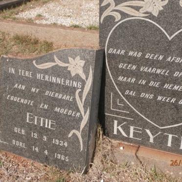 KEYTER Ettie 1934-1965