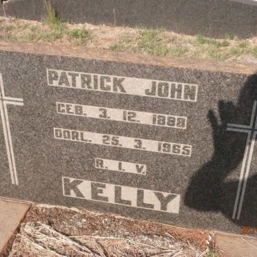 KELLY Patrick John 1888-1965
