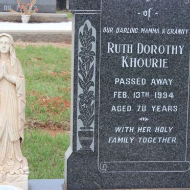 KHOURIE Ruth Dorothy -1994
