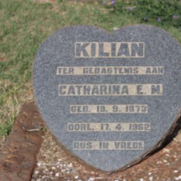 KILIAN Catharina E.M. 1873-1962