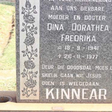 KINNEAR Dina Dorathea Fredrika 1941-1977