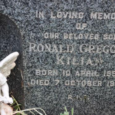 KILIAN Ronald Gregory 1954-1954