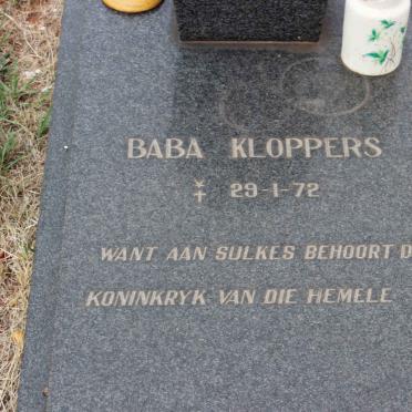 KLOPPERS 1972-1972