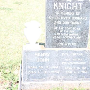 KNIGHT Henry John 1914-19?? &amp; Ivy Hilda 1918-19??