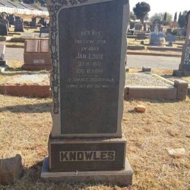 KNOWLES Jan Louis 1932-1948