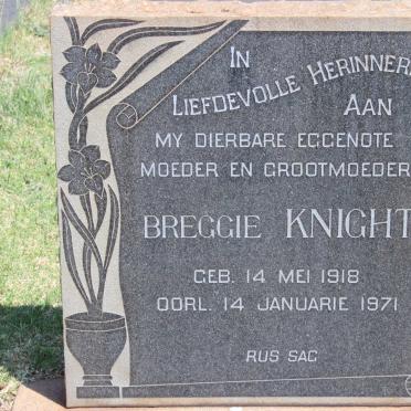 KNIGHT Breggie 1918-1971