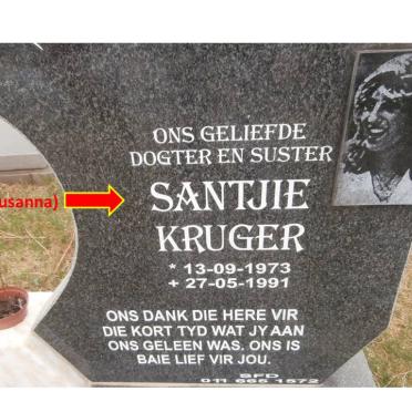 KRUGER Santjie 1973-1991