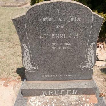 KRUGER Johannes H. 1914-1975