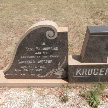 KRUGER Johannes Jurgens 1901-1973 &amp; Maria Salomie 1906-1994