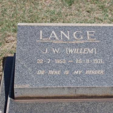 LANGE J.W. 1953-1971