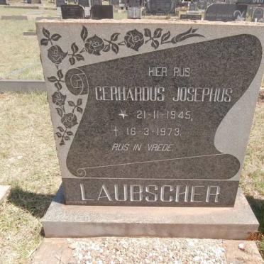 LAUBSCHER Gerhardus Josephus 1945-1973