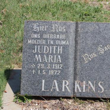 LARKINS Judith Maria 1912-1972