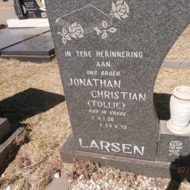 LARSEN Jonathan Christian 1950-1979