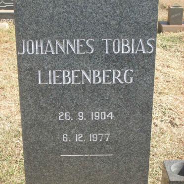 LIEBENBERG Johannes Tobias 1904-1977