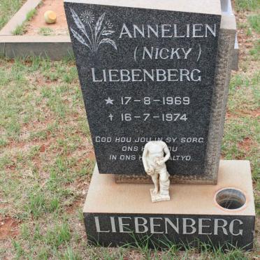 LIEBENBERG Annelien 1969-1974