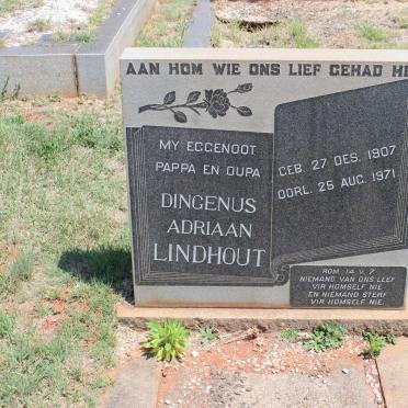 LINDHOUT Dingenus Adriaan 1907-1971