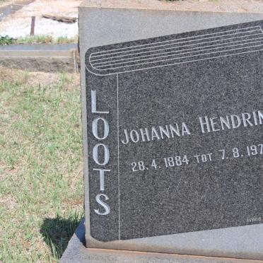 LOOTS Johanna Hendrina 1884-1970