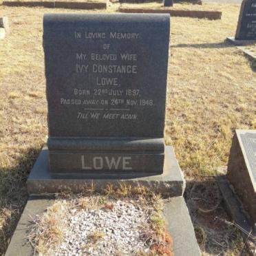 LOWE Ivy Constance 1897-1948