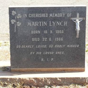LYNCH Martin 1905-1966