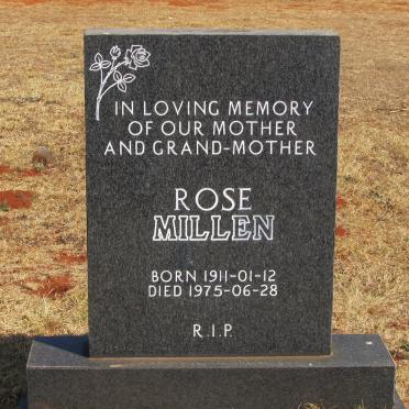 MILLEN Rose 1911-1975