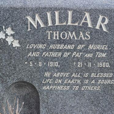MILLAR Thomas 1910-1960