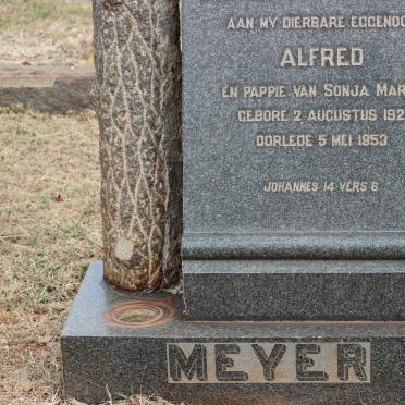 MEYER Alfred 1921-1953