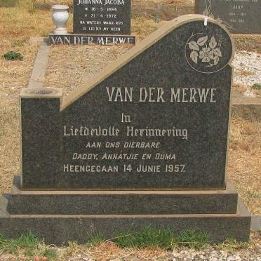 MERWE Annatjie, van der -1957