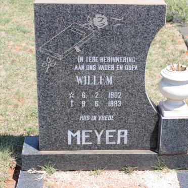 MEYER Willem 1902-1983