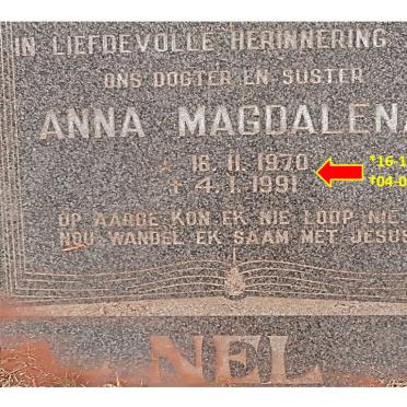 NEL Anna Magdalena 1970-1991