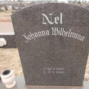 NEL Johanna Wilhelmina 1927-1990