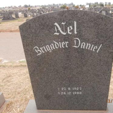 NEL Brigadier Daniel 1927-1988